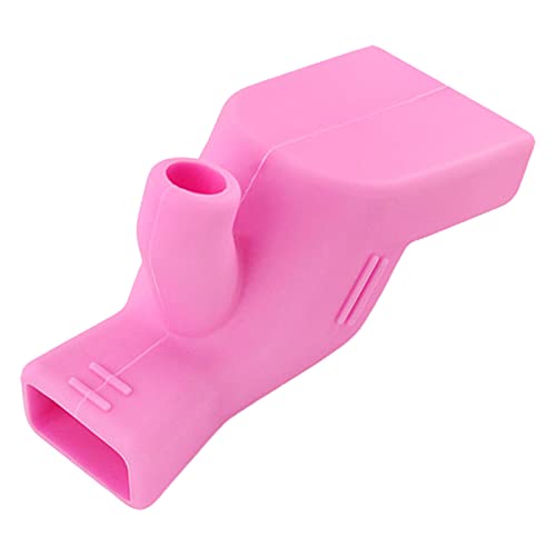 mogen886 Faucet Extender Baby Children Faucet Silicone Guide,Sink Splash-Proof Tooth Brushing Gargle Hand Washing Bathroom Kitchen Sink Faucet Accessories Pink