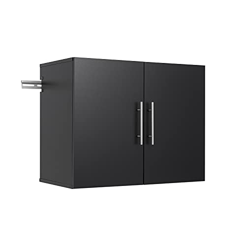 HangUps Upper Storage Cabinet, 36″, Black