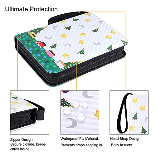 kitguard 300 Pockets Binder Compatible with Mini Size Animal Crossing Amiibo Cards,Legend of Zelda Breath of The Wild Cards, ACNH NFC Tags Game Cards Carrying Case with Sleeves | The Storepaperoomates Retail Market - Fast Affordable Shopping