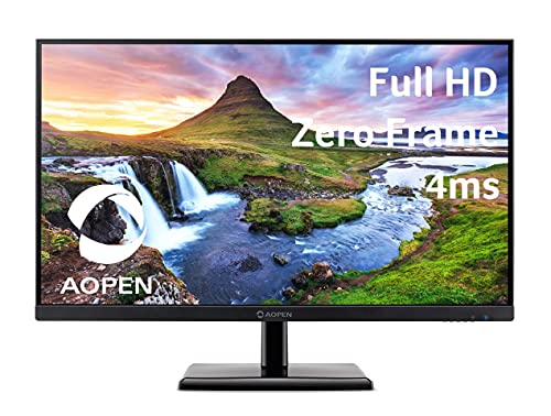 AOPEN 27CH2 bix 27″ Full HD (1920 x 1080) IPS Monitor | 75Hz Refresh Rate | 4ms Response Time | 1 x HDMI & 1 x VGA Port (Renewed)