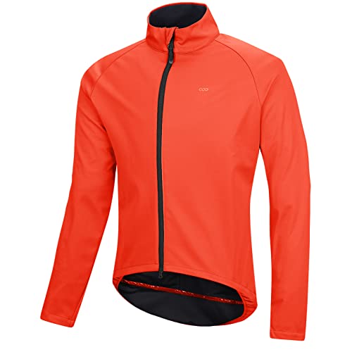 33,000ft Cycling Jackets for Men Thermal Waterproof Running Jakcet Breathable Winter Bike Jacket
