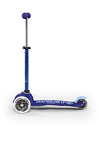 Micro Kickboard – Mini Deluxe LED 3-Wheeled, Lean-to-Steer, Swiss-Designed Micro Scooter for Preschool Kids with LED Light-up Wheels, Ages 2-5 (Blue) | The Storepaperoomates Retail Market - Fast Affordable Shopping