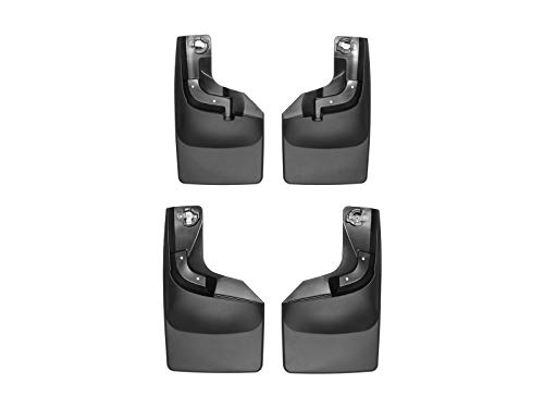 WeatherTech Custom No Drill Splash Guard MudFlaps for Ford F-150 Front & Rear Set (110134-120134)