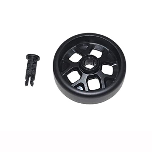 Replacement Part For Bissell Powerforce Helix Upright Vacuum Cleaner Wheel & Axle # compare to part 1608223