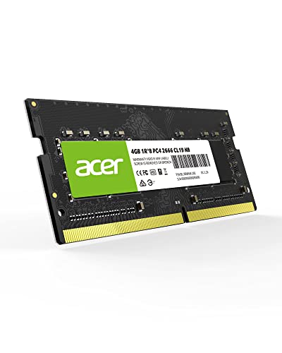 Acer SD100 4GB Single RAM 2666 MHz DDR4 CL19 1.2V Laptop Computer Memory – BL.9BWWA.202