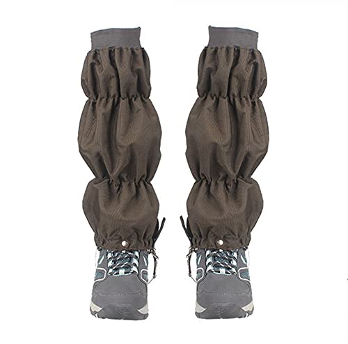 Fnina Thicken Oxford Snake Gaiters Snake Bite Protection Gaiter for Lower Legs Gaiter for Hiking Hunting Snake Proof Waterproof Snow Boot Cover onesize Adjustable Legging for Men and Women,Army green