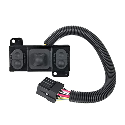 Wztepeng Power Seat Switch Compatible with 2004-2009 F-150 1999-2010 F-250 Supper Duty 2001-2004 F-650 F-750 1993-2014 Ford/Lincoln E-150 E-250 E-350 Left Driver Seat Replace PSW106 F65Z-14A701-AA