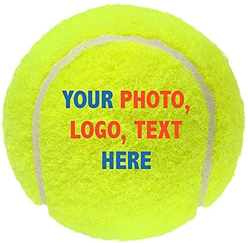 Custom Personalized Tennis Ball with Base