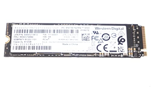 FMB-I Compatible with 5SS0V14994 Replacement for 512GB TLC PCI Express 3.0 x4 NVMe M.2 2280 SSD Drive