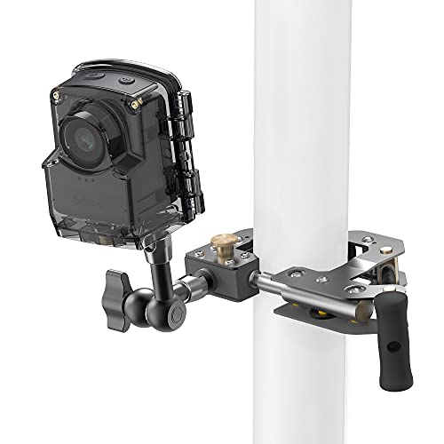 Brinno BCC2000 Lite Construction & Outdoor Weather Camera, TLC2020 Time Lapse Camera Waterproof Housing ATH1000 & Mounting Clamp ACC1000P – HDR FHD, 99 Day Battery Life, 360-Degree Tripod Arm