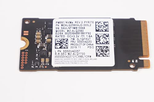 FMB-I Compatible with 5SS0V42253 Replacement for 256GB SSD M.2 2242 PM991 NVME Drive 81WR000BUS