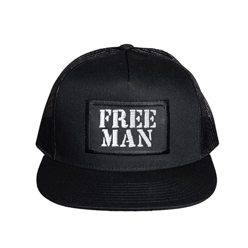 Lions Not Sheep Free Man Hat – Hats for Men Snapback Trucker Hat Black