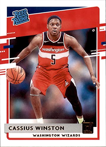 2020-21 Donruss #249 Cassius Winston Washington Wizards Rookie Basketball Card