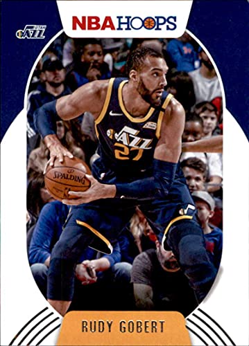 2020-21 Panini Hoops #182 Rudy Gobert Utah Jazz Basketball Card