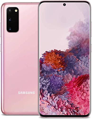 SAMSUNG Galaxy S20 5G G981UW 128GB, Verizon Unlocked Android Smartphone (No SD Card Expansion Capability) – Cloud Pink – (Renewed)