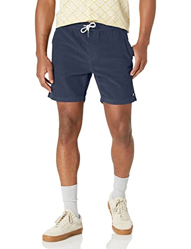 Quiksilver Men’s Taxer Cord Shorts, Insignia Blue, XL