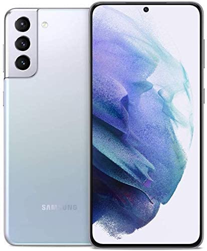 Samsung Galaxy S21+ Plus G996U 5G | Android Cell Phone | US Version 5G Smartphone | Pro-Grade Camera, 8K Video, 64MP High Res | 128GB, T-Mobile Locked, Phantom Silver – (Renewed)
