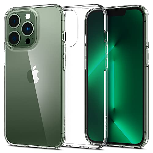 Spigen Liquid Crystal [Anti-Yellowing Technology] Designed for iPhone 13 Pro Case (2021) – Crystal Clear