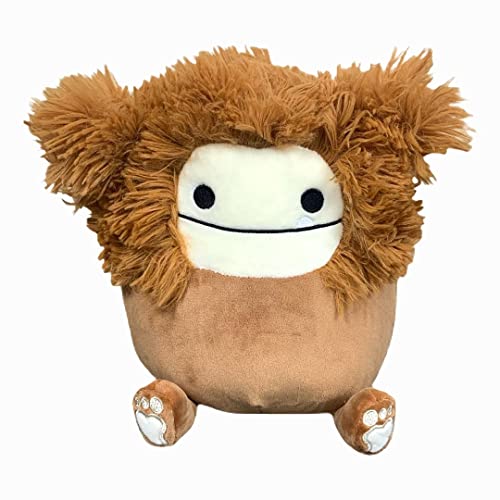 Squishmallows Official Kellytoy Benny The Bigfoot Squishy Soft Plush Toy Animal (8 Inches)
