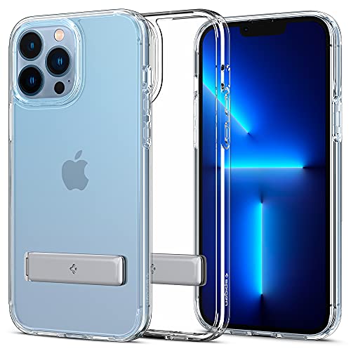 Spigen Ultra Hybrid S [Anti-Yellowing Technology] Designed for iPhone 13 Pro Max Case (2021) – Crystal Clear