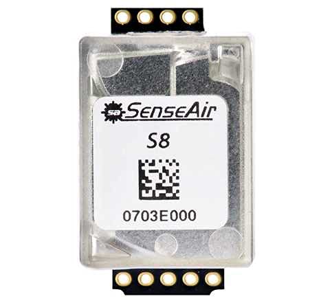 SenseAir CO2 Sensor, White, 8.5×33.3x20mm