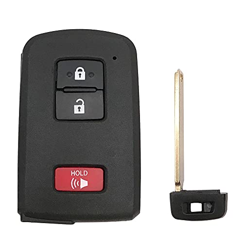 Replacement Key Fob Case Shell Fit for Toyota Tacoma Land Cruise Prius V RAV4 2016 2017 Keyless Entry Remote Control Car Key Fob Cover Housing (1) | The Storepaperoomates Retail Market - Fast Affordable Shopping