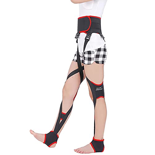 Leg Correction Belt Band Posture Corrector, Unisex O/X Leg Type Correction Belt Knock Knees Valgus Deformity Bow Legs Band Straighten Belt-Large