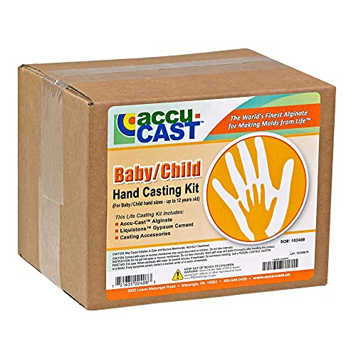 Baby Or Child Hand Casting Kit, Hand Casting Kit – DIY Plaster Statue Molding Kit