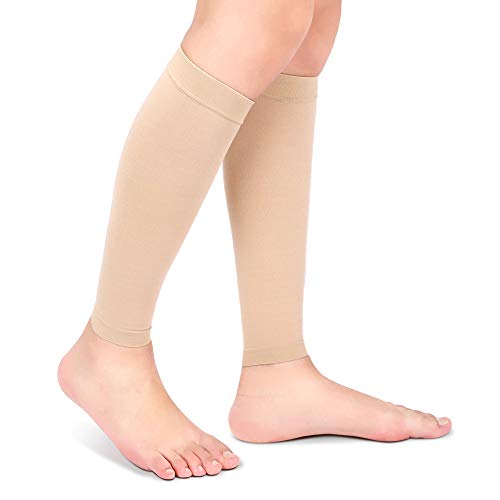 Haokaini Compression Socks Prevent Varicose Veins Socks with Two-Stage Elastic Varicose Vein Compression Stockings 20-30mmhg Calf Sleeve