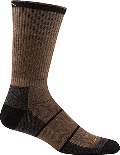 DARN TOUGH (2009) William Jarvis Boot Midweight with Full Cushion Men’s Sock – (Timber, Large)