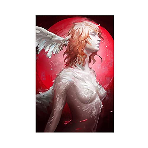 WHZF Anime Devilman Crybaby 9 Canvas Poster Bedroom Decor Sports Landscape Office Room Decor Gift Unframe:12×18inch(30×45cm)