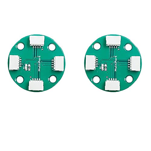Treedix JST Female Connector Breakout Board 4 Channel Mux MultiPort Pitch 1.0mm for JST Male Plug