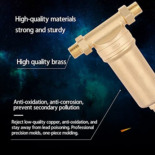 CJGS Prefilter-Water Pre-Filter,Whole House Water Filter Purifier System for Under-Sink Filters Reusable Water Filter,40 Micron, 316 Stainless Steel Filter | The Storepaperoomates Retail Market - Fast Affordable Shopping