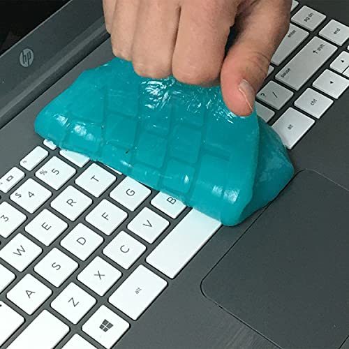Cleaning Gel for Keyboards Car Detailing, Interior Car Cleaning Car Detailing Putty, Gets into The Smallest Crevices, for Cars, Keyboards and More!