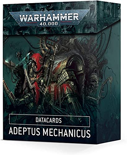 Games Workshop Retail Inc. Warhammer: 40,000 Datacards Adeptus Mechanicus