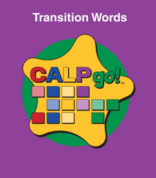 Transition Words – Academic Language Bingo