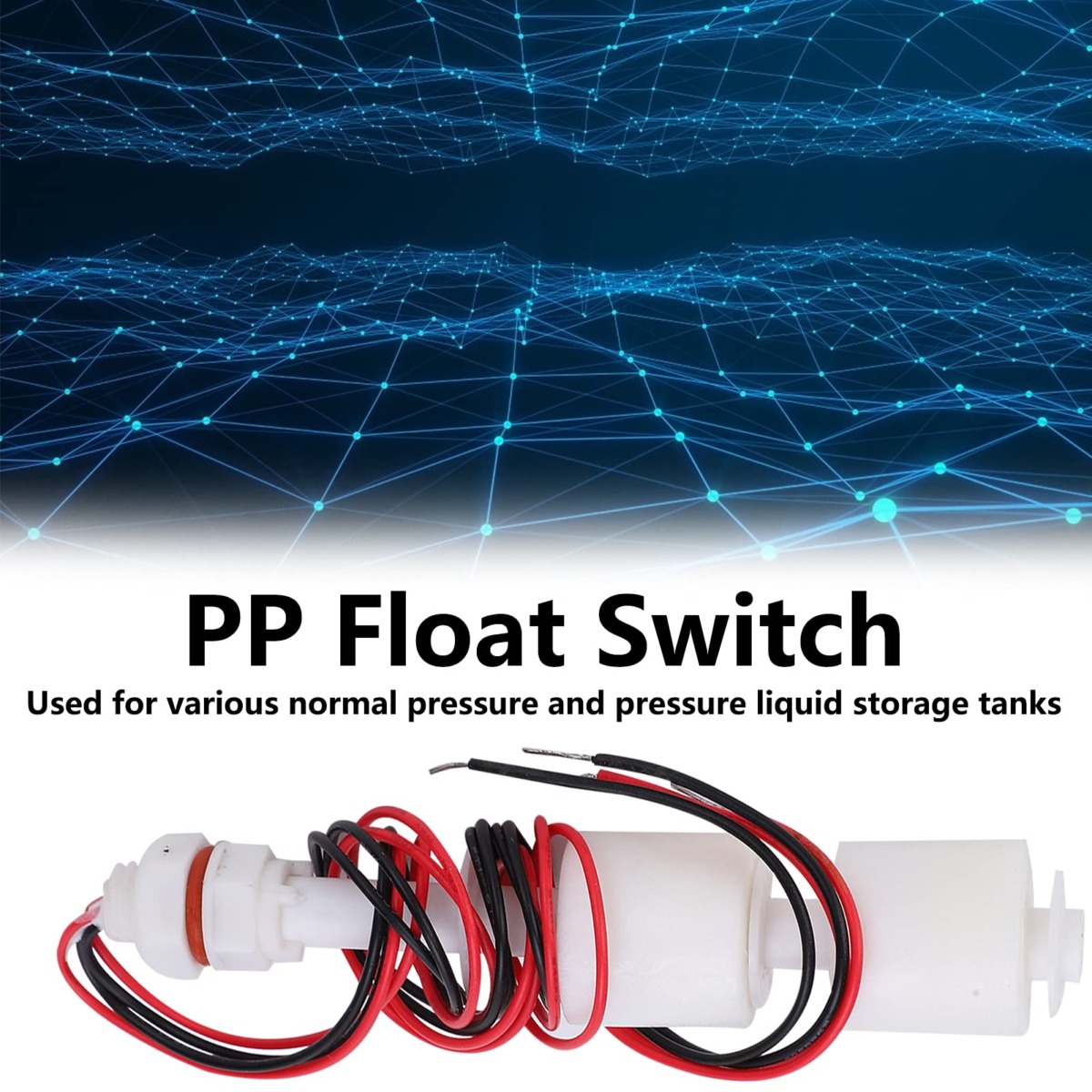 Float Switch Water Level Sensor PP Float Switch 100mm Plastic Liquid Level Controller Detection Indication Alarm | The Storepaperoomates Retail Market - Fast Affordable Shopping