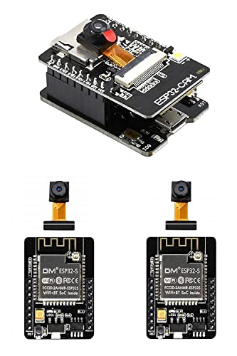 Aideepen ESP32-CAM W-BT Board ESP32-CAM-MB Micro USB to Serial Port CH-340G with OV2640 2MP Camera Module Dual Mode
