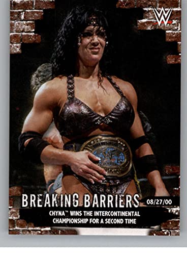 2020 Topps WWE Women’s Division Breaking Barriers #BB-6 Chyna Official World Wrestling Entertainment Trading Card in Raw (NM or Better) Condition