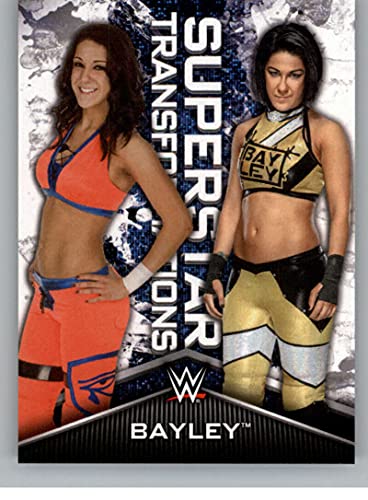 2020 Topps WWE Women’s Division Superstar Transformations #ST-3 Bayley Official World Wrestling Entertainment Trading Card in Raw (NM or Better) Condition
