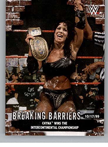 2020 Topps WWE Women’s Division Breaking Barriers #BB-4 Chyna Official World Wrestling Entertainment Trading Card in Raw (NM or Better) Condition