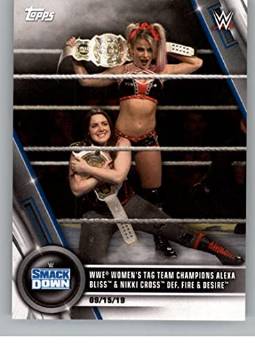 2020 Topps WWE Women’s Division #82 Alexa Bliss/Nikki Cross Official World Wrestling Entertainment Trading Card in Raw (NM or Better) Condition