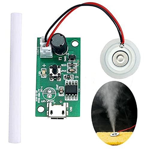 Atomization Disc, 5V Module USB Humidifier Atomization Plate Circuit Board Atomization Module with Timing Switch for Home for Family