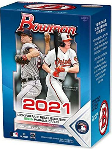 2021 Bowman MLB Baseball BLASTER box (6 pks/bx)