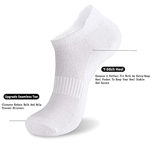 brookhaus Women’s Ankle Socks, 6 Pairs Athletic Socks, Low Cut Running Socks, No Show Sport Socks With Tab, Women Socks Size 6-9/9-11 | The Storepaperoomates Retail Market - Fast Affordable Shopping