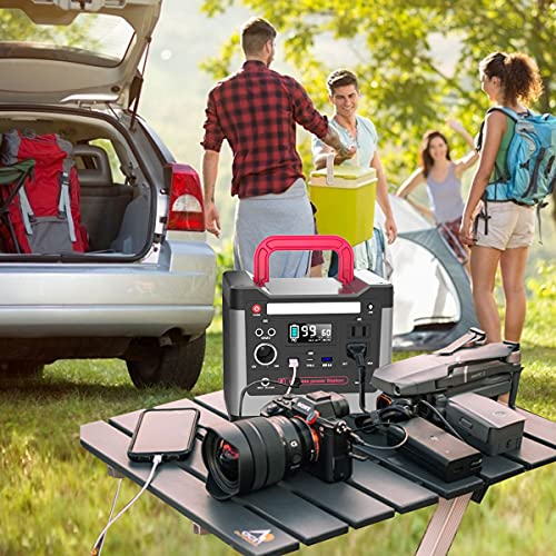 Small-ECO Portable Power Station – 298Wh Solar Generator Backup LiFePO4 Battery 110V/320W Pure Sine Wave AC Outlet for Outdoors Camping Travel Family Hunting Emergency | The Storepaperoomates Retail Market - Fast Affordable Shopping