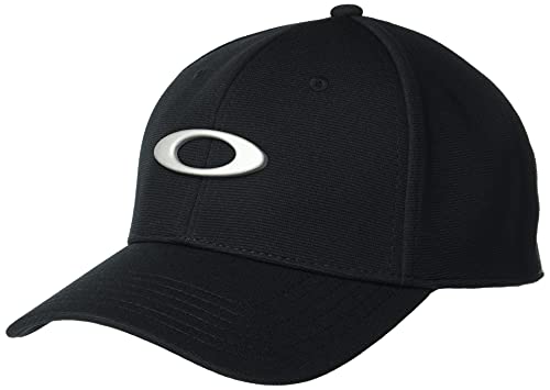 Oakley unisex adult TINCAN CAP, Black/Grey, Large-X-Large US