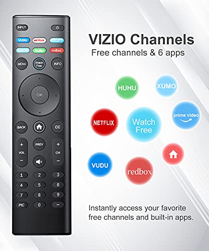 Universal Remote-Control Replacement for VIZIO D-Series M-Series P-Series V-Series UHD LED LCD Smart TV | The Storepaperoomates Retail Market - Fast Affordable Shopping