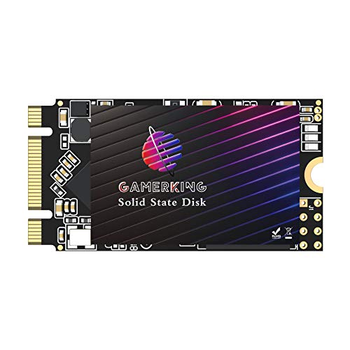 Gamerking SSD M.2 2242 1TB NGFF Internal Solid State Drive High Performance Hard Drive for Desktop Laptop SATA III 6Gb/s M2 SSD (1TB, M.2 2242)
