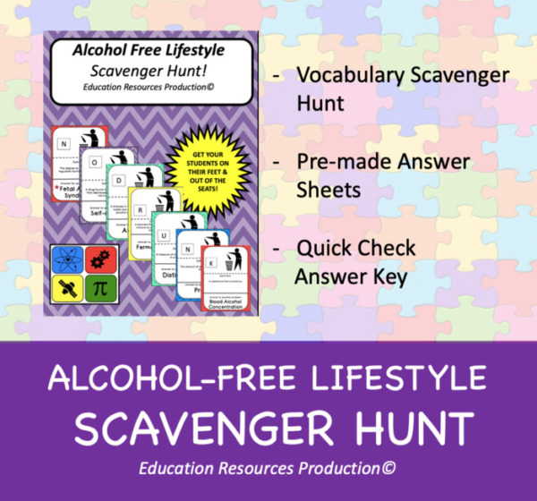 Alcohol Free Scavenger Hunt Activity